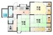 米原市岩脇の間取図