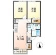 米原市下多良の間取図