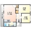 長浜市南高田町の間取図