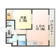 長浜市大辰巳町の間取図