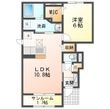 長浜市五村の間取図