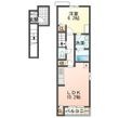 長浜市弥高町の間取図