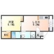 長浜市大戌亥町の間取図