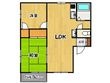 メゾンT1の間取図
