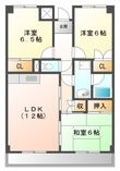 エクセル千里三番館の間取図