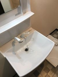 洗髪洗面化粧台