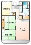 グランデージ千里の間取図
