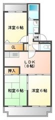 アンアムールの間取図