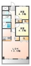 アビタシオン別府の間取図
