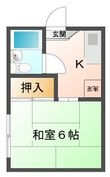 パインヒルズの間取図