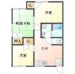 パインヒルズの間取図