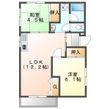グランドソレイユの間取図