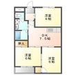 フルールハイツの間取図