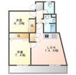 コウフハイツ片山の間取図