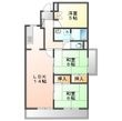 ファミール千里丘の間取図