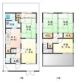 片山町1丁目戸建貸家の間取図