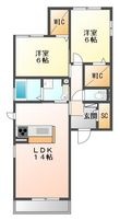 クラコートの間取図