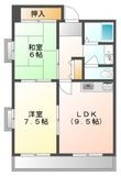 モンターニュ弐番館の間取図