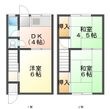 原町２丁目貸家の間取図