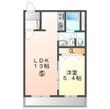 フィユフラッツ豊津グランの間取図
