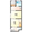 池中ハイツの間取図