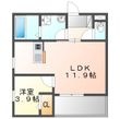 Amour Ville江坂の間取図
