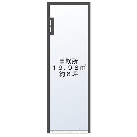 拡大写真:さんくす3番館105 1階105の間取り