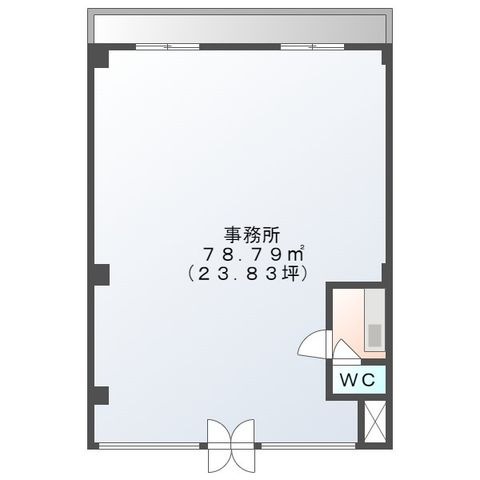 拡大写真：吹田市青葉丘南 3階302の間取り