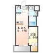 リアコート上新庄の間取図