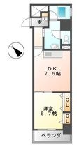 RIDGE大曾根の間取図