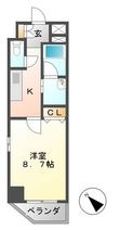 RIDGE大曾根の間取図