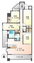 LaSante東白壁の間取図