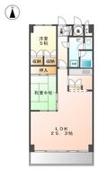 ライオンズマンション久屋公園の間取図