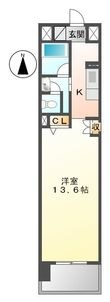 カスタリア伏見の間取図