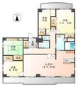万宝マンションの間取図