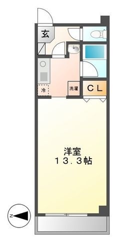 拡大写真:Sun State上飯田 3階305の間取り