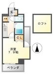 プレサンス名古屋駅前アクシスの間取図