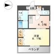 メゾン ドゥ 城北の間取図