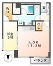 ミュプレ矢場町の間取図