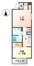 ヴァリエ東別院の間取図