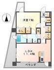 ヴァリエ東別院の間取図