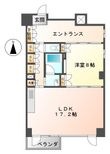 LaSante葵の間取図