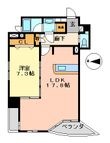 プロシード金山2の間取図