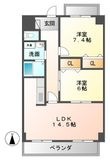 シティーコート翠雲の間取図