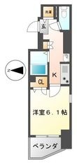 写真:プレサンス鶴舞グリーンパーク 15階1504の間取図