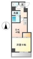 ワピタ名駅の間取図