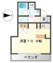 写真:LaSante東別院 15階1511の間取図