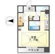 写真：ラクロア8階の間取図