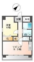 プランドール千種の間取図