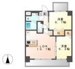 コンフォート城西の間取図